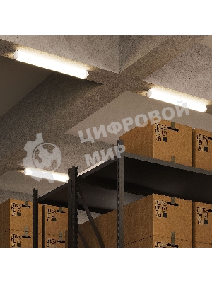 Светильник светодиодный Gauss IP65 590*40*30мм 18Вт 1300lm 4000К линейн. мат.