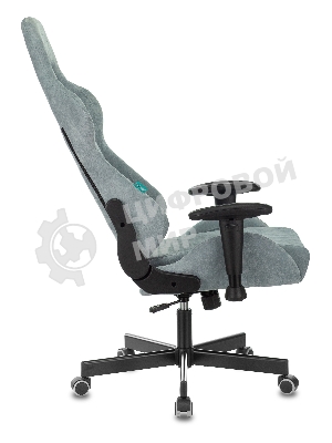 Кресло Бюрократ VIKING KNIGHT LT28 FABRIC серо-голубой, ткань, 120 кг, механизм качания