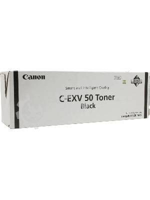 Картридж лазерный Canon C-EXV 50 Toner Black (9436B002), черный, 17600 стр при 6% (689g*1), для IR1435/1435i/1435iF