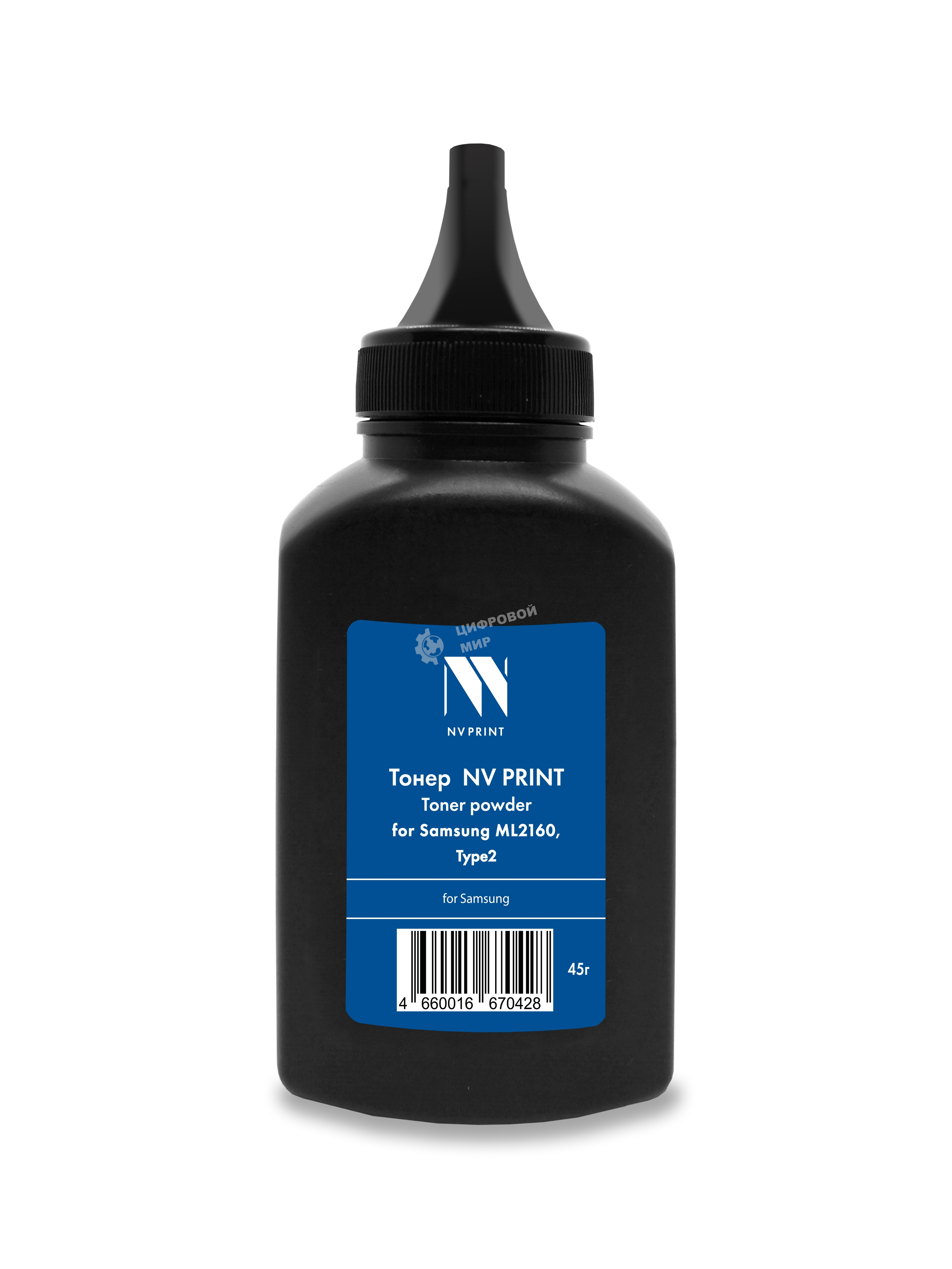 Тонер NVPrint для Samsung ML2160 (MLT-D101S, MLT-D111S/L) (45 г) совместимый
