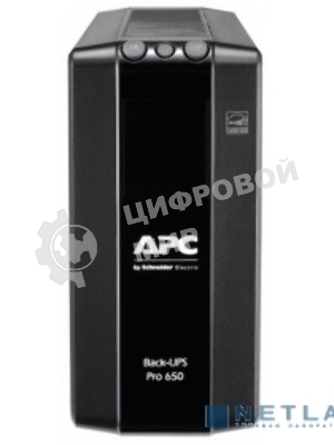 Источник бесперебойного питания APC Back-UPS Pro BR 650VA/390W