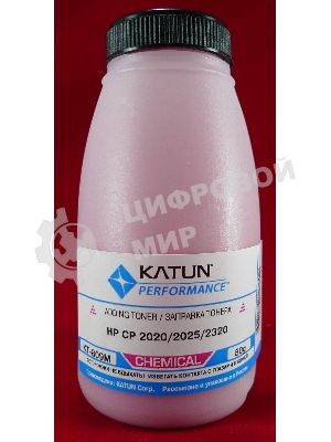 Тонер HP CP2020/2025/CM2320 Magenta, химический (фл.80г.) Katun фас. России