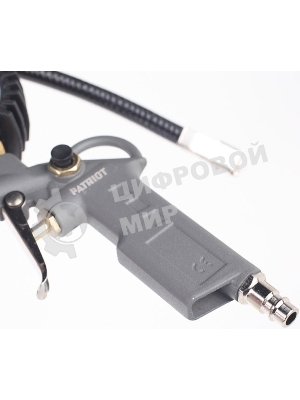 Пистолет для накачки шин Patriot GN 60D 10бар шланг360мм манометр63мм быстросъем