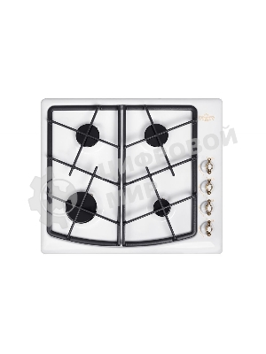 Газовая варочная панель Gefest СН 1211 К82/4 газовые конфорки переключатели поворотные электроподжиг независимая установка габариты (ШхГ) 59x51 см