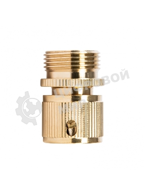 Соединитель латунный быстросъемный Palisad внешняя резьба 3/4