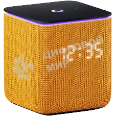 Умная колонка Яндекс Станция Миди, 24Вт, с экраном, 2 динамика, Wi-Fi, BT5.0, Zigbee, Алиса, оранжевый