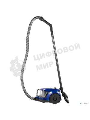 Пылесос Samsung VCC4520S36 синий/черный, 350/1600 Вт, уборка сухая, пылесборник контейнер 1.3 л