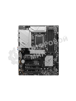 Материнская плата MSI PRO B760-P II, LGA 1700, Intel B760, 4xDDR5, 4xSATA, 2xM.2, 1xPCI-E 4.0 x16, 1xPCI-E 4.0 x4, 3xPCI-E 3.0 x1, 1xHDMI, 1xDP, 1xRJ45 2.5Gb, 1xUSB-C 3.2 Gen 2, 2xUSB-A 3.2 Gen 1, 2xUSB-A 2.0, 5x3.5мм, TOSLINK, 7.1, Standard-ATX