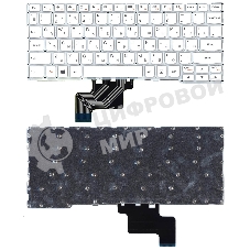 Клавиатура для ноутбука Lenovo Yoga 3 11 300-11IBR 300-11IBY 700-11ISK белая