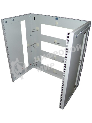 Кронштейн настенный 3U, регулируемая глубина 300-450 мм КНО-М-3U