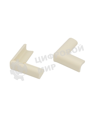 Набор: тонкая мягкая универсальная лента для крепления на острые края (NBR,14x4x2000 мм) + 4 мягкие насадки-протектора 