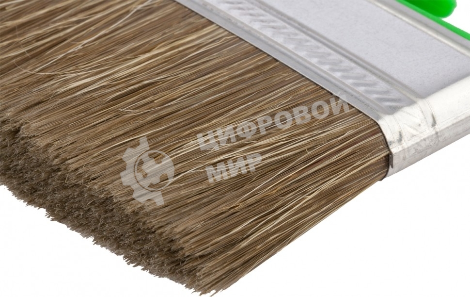 Кисть флейцевая Matrix для работ по дереву, 25х10 мм, смешанная щетина, пластиковая рукоятка