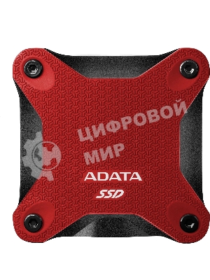 Внешний SSD ADATA SD620, 2TB, USB 3.2 Gen 2 Type-A, R/W 550/480, красный