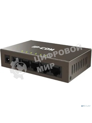 Коммутатор неуправляемый IP-COM F1005 5 портов, 5x100 Мбит/с, настольный