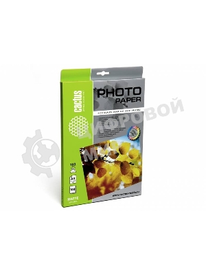 Фотобумага Cactus CS-MA4100100 A4/100г/м2/100л. матовая для струйной печати