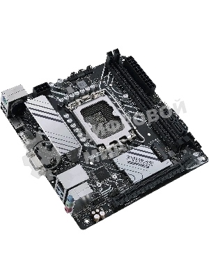 Материнская плата ASUS PRIME H610I-PLUS D4-CSM, LGA 1700, Intel H610, 2xDDR4, 4xSATA, 1xM.2 PCIe 3.0 x4, 1xPCIe 4.0 x16, 1xHDMI, 1xDP, 1xVGA, 2xUSB-A 3.2 Gen 1, 2xUSB-A 2.0, 1x 1Gb LAN, 3x3.5 мм, 7.1, Mini-ITX