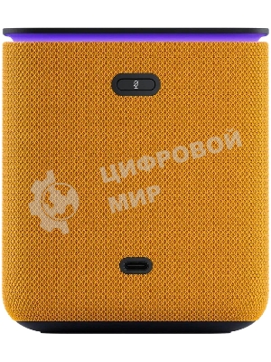 Умная колонка Яндекс Станция Миди, 24Вт, с экраном, 2 динамика, Wi-Fi, BT5.0, Zigbee, Алиса, оранжевый