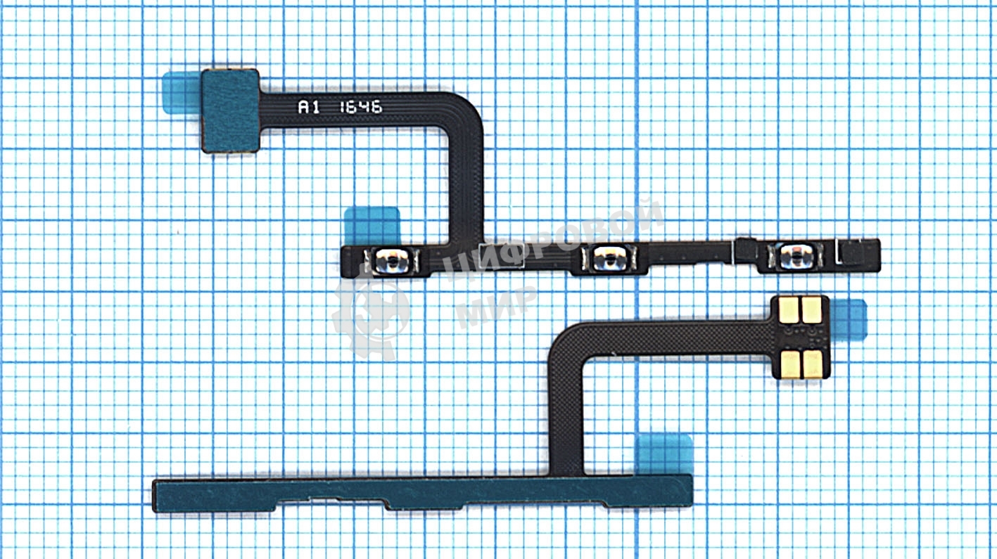 Шлейф кнопки включения и кнопок громкости для Meizu M3E