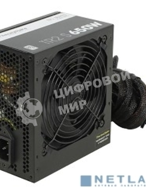 Блок питания Thermaltake TR2 S 650W Retail (PS-TRS-0650NPCWEU-2), 650Вт, 80 PLUS,120мм, черный