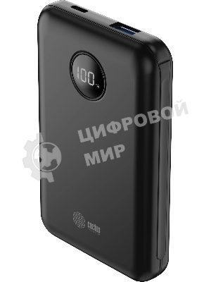 Портативный аккумулятор Cactus CS-PBFSOA-10000 10000mAh 22.5W 4.5A USB-A/USB-C черный