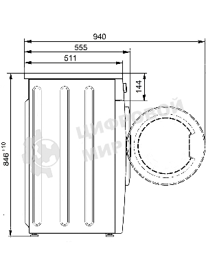 Стиральная машина Atlant СМА 70С107-000 белый, загрузка фронтальная 7 кг, 1000 об/мин., класс: А++