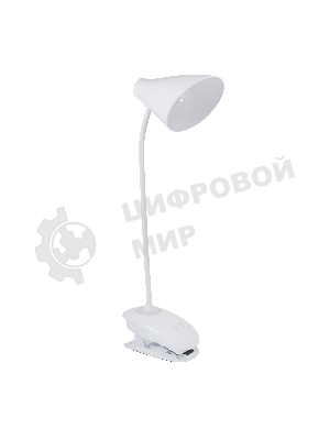 Светильник настольный СТАРТ CT93, 6Вт, 520Лм, 4100K, 1.2м, белый