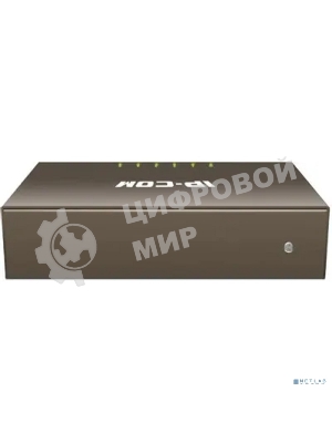 Коммутатор неуправляемый IP-COM F1005 5 портов, 5x100 Мбит/с, настольный