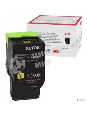 Картридж лазерный Xerox C310 желтый 2K (006R04363)