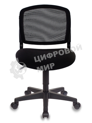 Кресло Бюрократ CH-296NX/15-21 черный, сетка, 120 кг, механизм качания