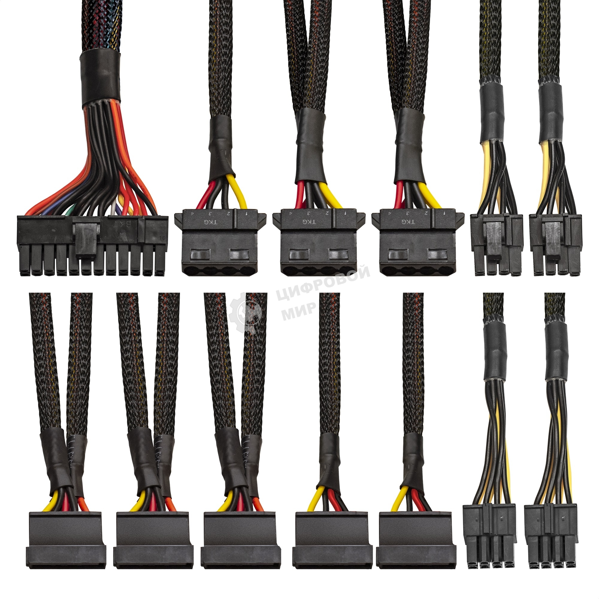 Блок питания ExeGate 750NPX (EX292180RUS), 750Вт, 120мм, черный