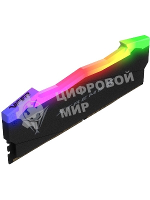 Оперативная память Patriot Viper Xtreme 5, DDR5, 32GB (2x16GB), 8000MHz, CL38, DIMM, с радиаторами, RGB, черный