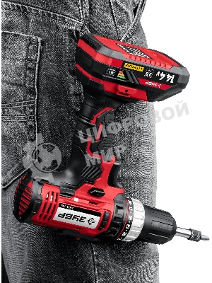 Дрель-шуруповерт Зубр ДШЛ-145-22, 14,4 В, 2 Ач, 35 Нм, щеточный