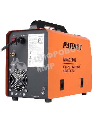 Сварочный аппарат PATRIOT WMA 225MQ (605301755) инверторный mig/mag/mma стальной и флюс. провлокой