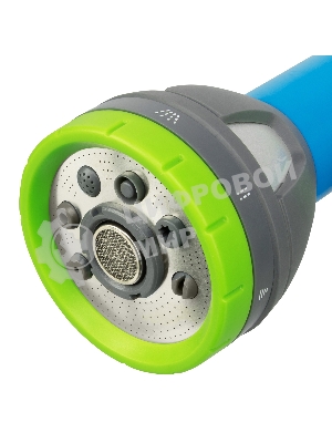 Пистолет-распылитель Luxe Palisad 8 режимов, регулируемый, металлический, с курком