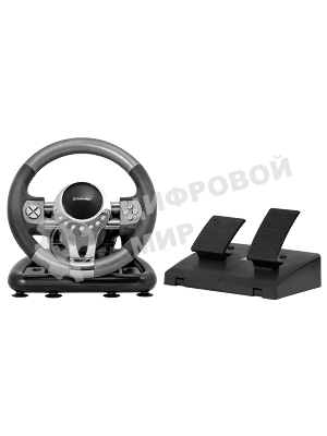 Игровой руль Defender FORSAGE 12 кн+2перекл.+1перекл. 8-ми позиц., USB