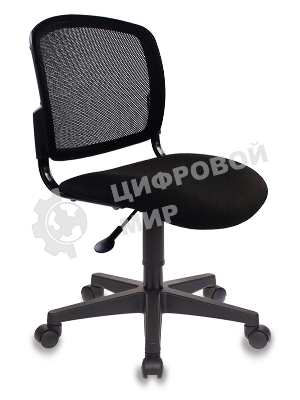 Кресло Бюрократ CH-296NX/15-21 черный, сетка, 120 кг, механизм качания