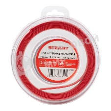 Трубка термоусаживаемая Rexant 10.0/5.0мм красн. ролик 2.44м