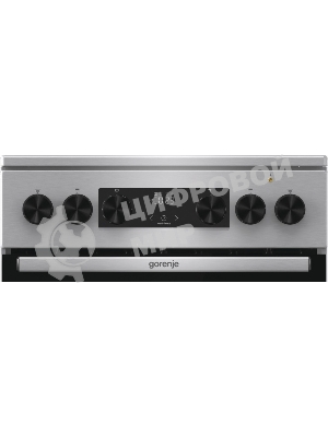 Плита электрическая Gorenje GECS5C70XA серебристый, конфорок 4 электрических, духовка 70 л, 50 см x 85 см x 59.4 см