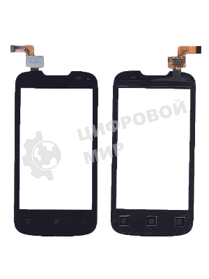 Сенсорное стекло (тачскрин) для Lenovo A690, черное