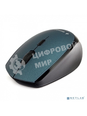 Мышь беспроводная Gembird MUSW-354-B синий, 1600 dpi, радиоканал, USB, кнопки - 4