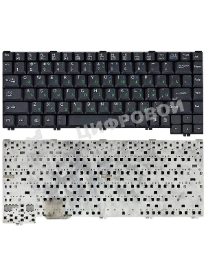 Клавиатура для ноутбука HP Compaq Presario 1200 1600 черная