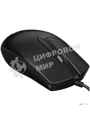Мышь проводная Acer OMW300 черный, 1200 dpi, USB, кнопки - 3
