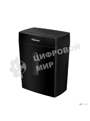 Шредер Fellowes PowerShred Р-42С черный (секр.P-4) фрагменты 8лист. 15лтр. скрепки скобы пл.карты