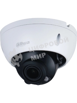 Уличная купольная IP-видеокамера Dahua 2Мп; 1/2.8” CMOS; моторизованный объектив 2.8~12 мм; механический ИК-фильтр; чувствительность 0.008лк@F1.7; сжатие: H.265+, H.265, H.264+, H.264, MJPEG; 2 потока