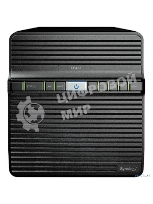 СХД SYNOLOGY настольное исполнение 4BAY NO HDD DS423