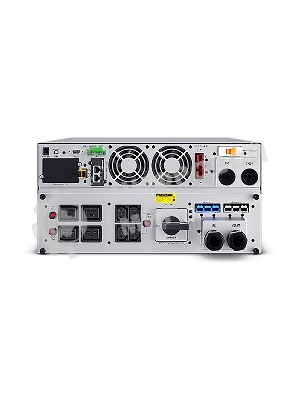 Источник бесперебойного питания UPS Сайбер Электро ЭКСПЕРТ-II-6000Р Онлайн, Стойка/Напольный 6000ВА/6000Вт. USB/RS-232/SNMP Slot/EPO/Relay/ByPass (4 IEC С13);(4) C19; Клеммная колодка (1) (12В/7А·ч. х 16) 4U