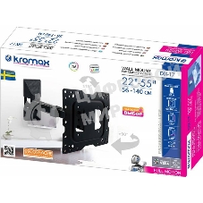 Кронштейн Kromax DIX-17 BLACK (для LED/LCD телевизоров 22
