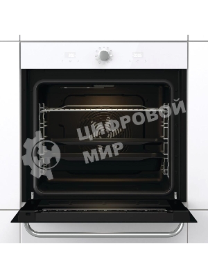 Электрическая духовка Gorenje BOS67371SYW 60 см, 77 л, Коллекция: Simplicity, Очистка паром AquaClean, 12 режимов, белый