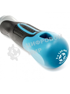 Отвертка Gross 12163 PZ3 x 150 ммS2, трехкомпонентная ручка
