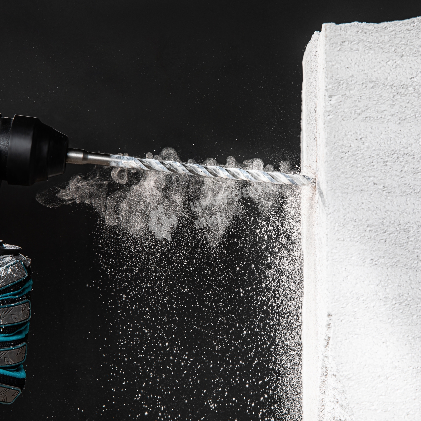 Набор буров Matrix по бетону, 6-8-10х160, 8-10-12х210, 10-12-14х260 мм, зубила 4шт., в боксе